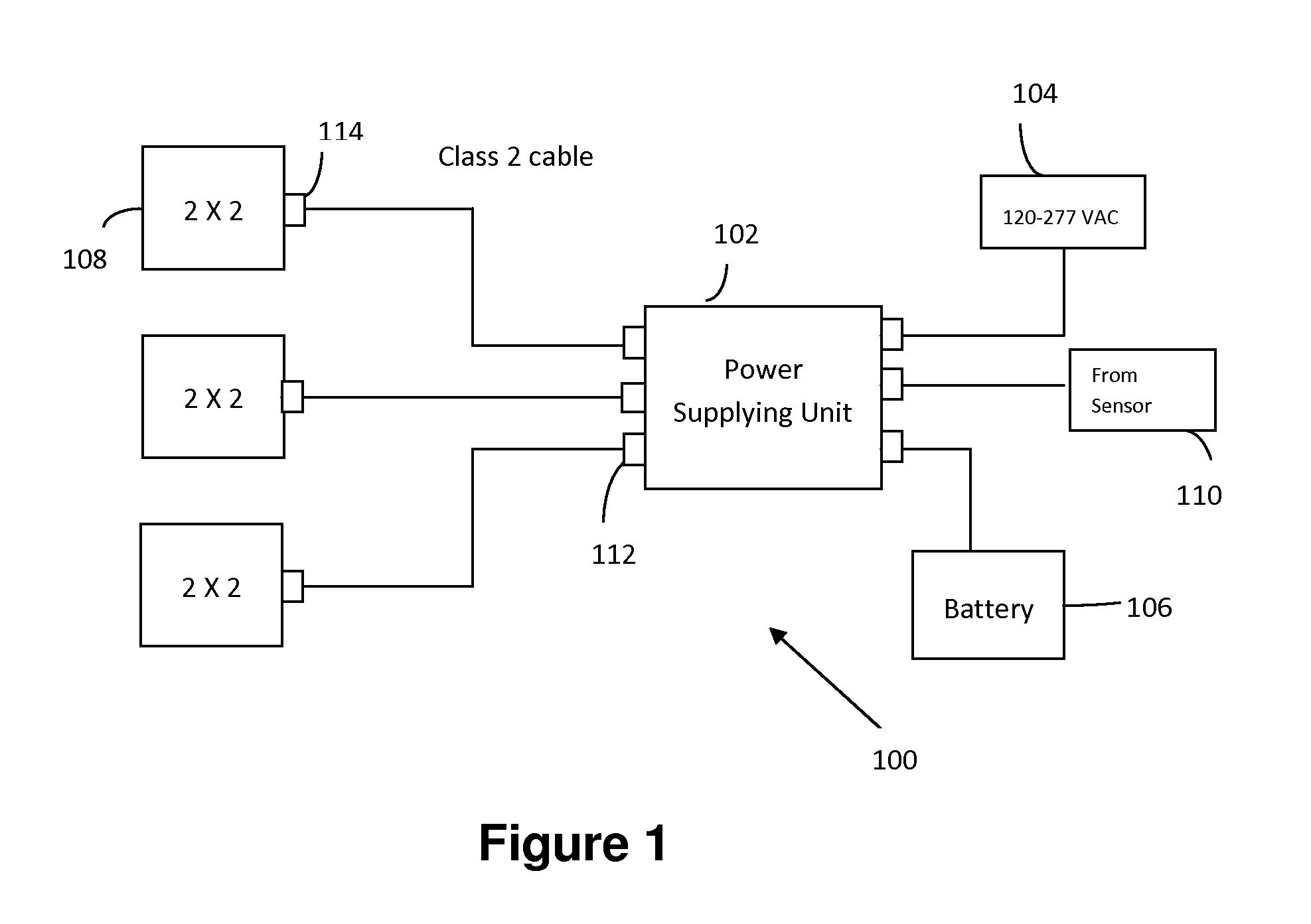 Hybrid Power Architecture for Controlling a Lighting System