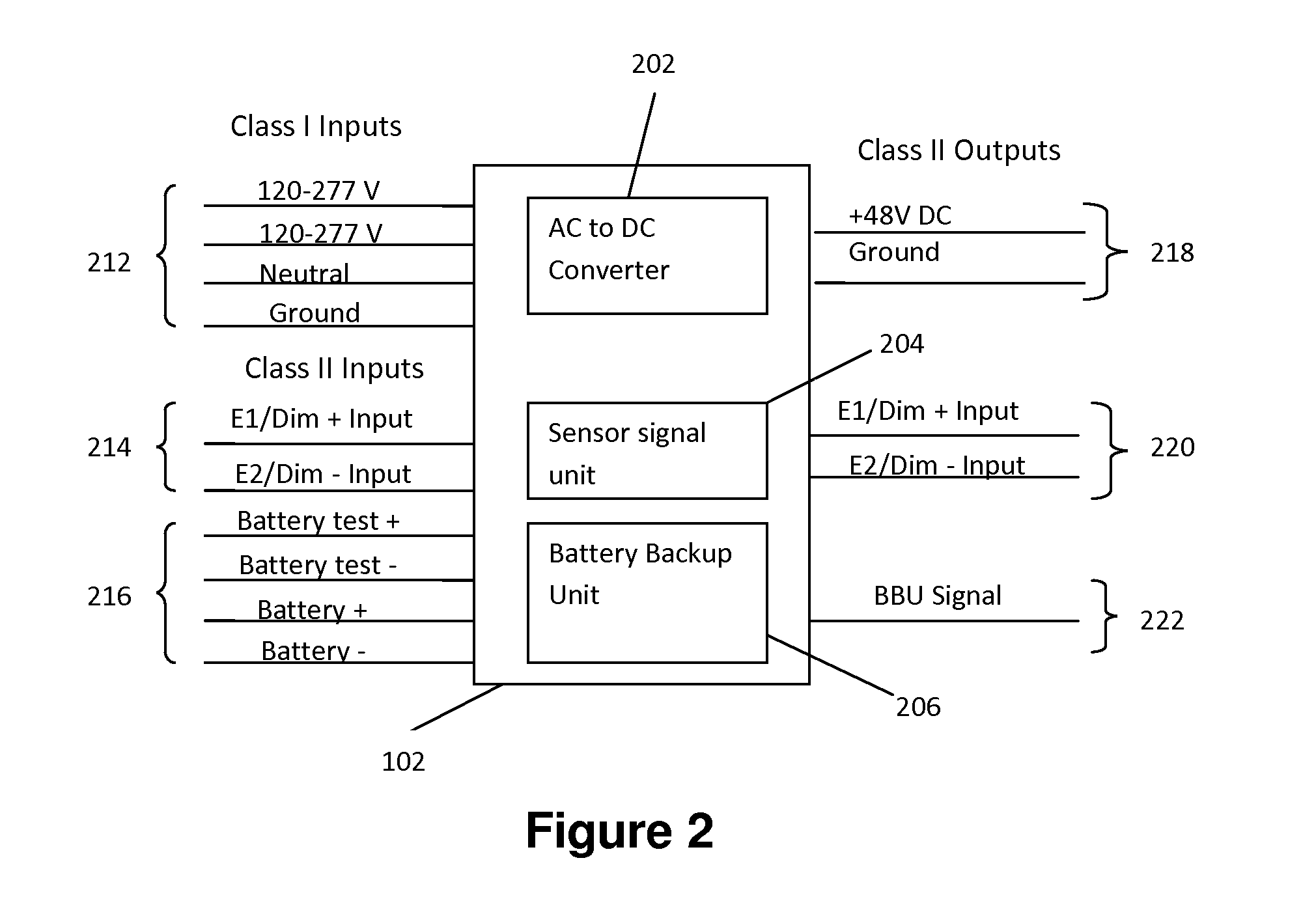 Hybrid Power Architecture for Controlling a Lighting System