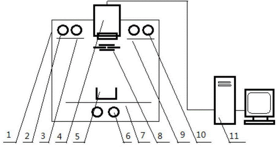 UV-induced fluorescence multi-spectral imaging ocean oil spill type identification method