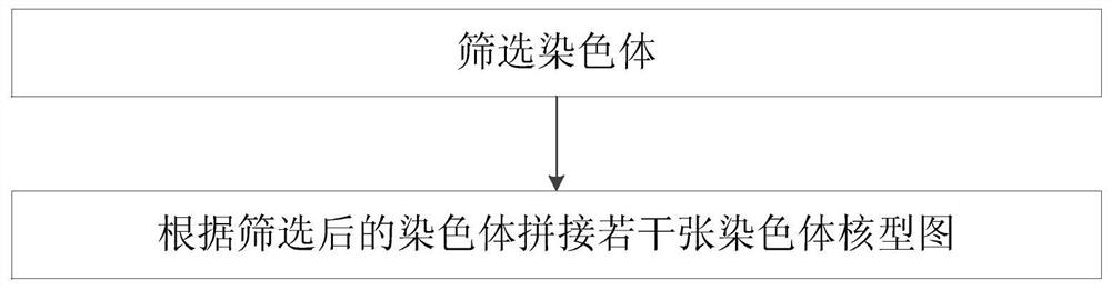 Optimal chromosome karyotype map splicing method, optimal chromosome karyotype map splicing system and chromosome karyotype analysis method