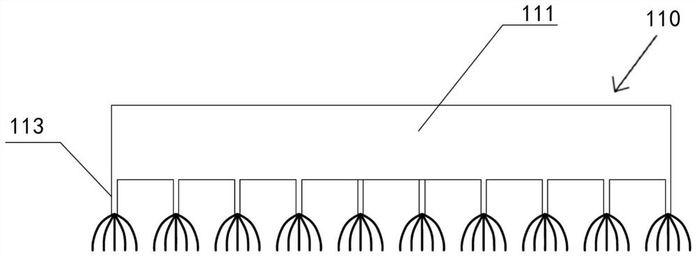 Field jet fabric dyeing method and field jet fabric dyeing system