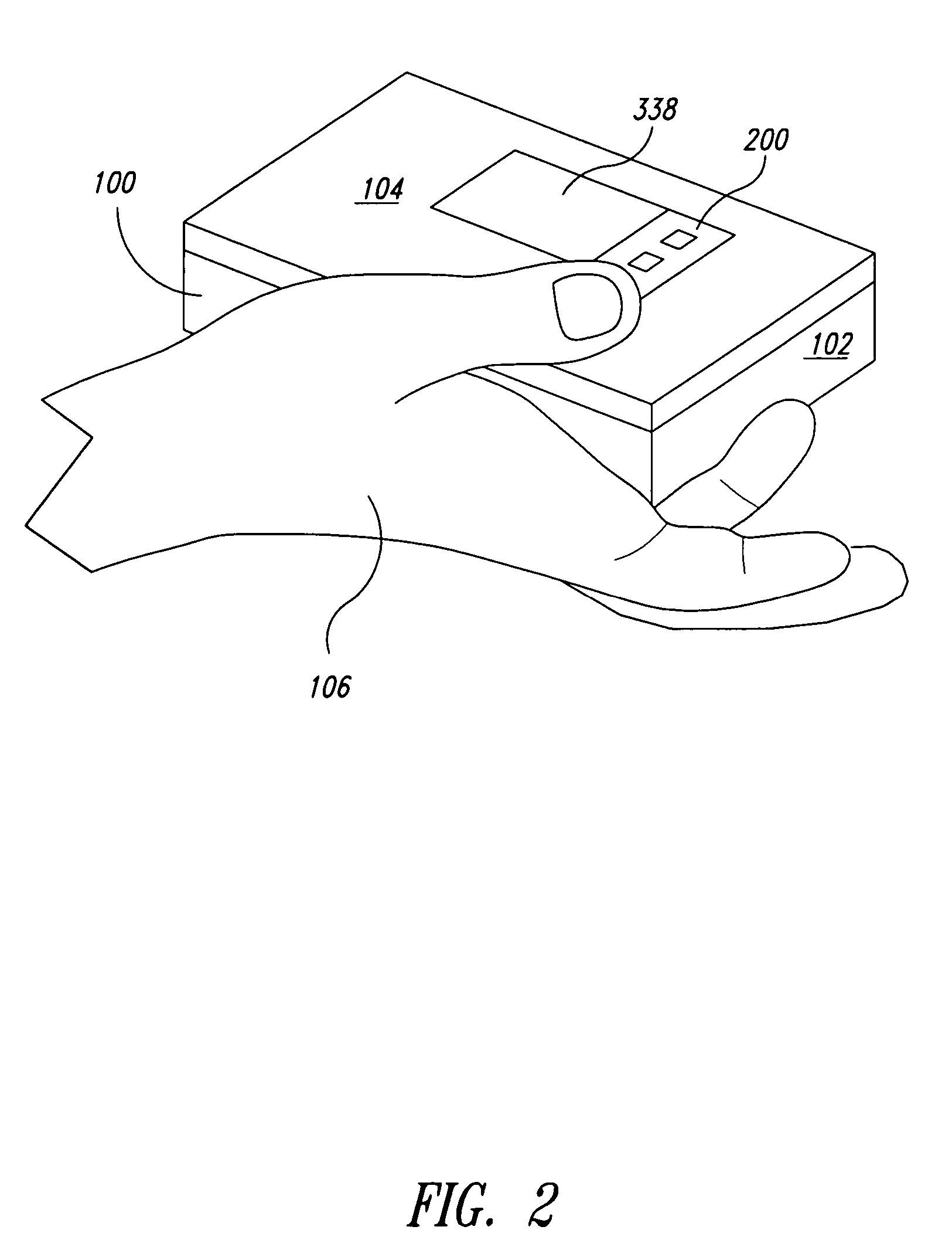 Method and system for polling a server for new emails, downloading the new emails in a background process, and caching the downloaded emails for access by an email application of an electronic device, such as a portable computer