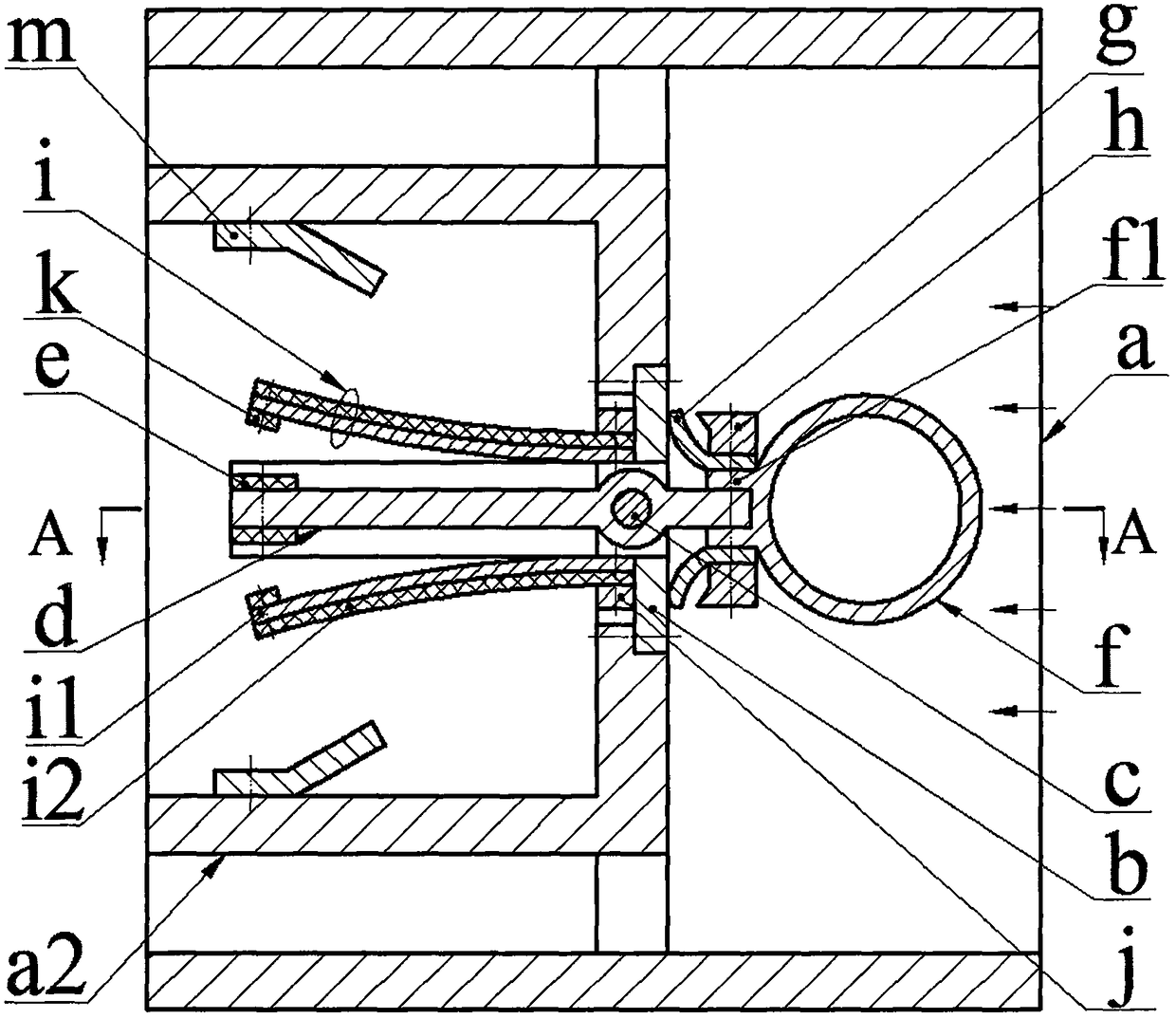 A Gradual Excited Piezoelectric Fluid Generator