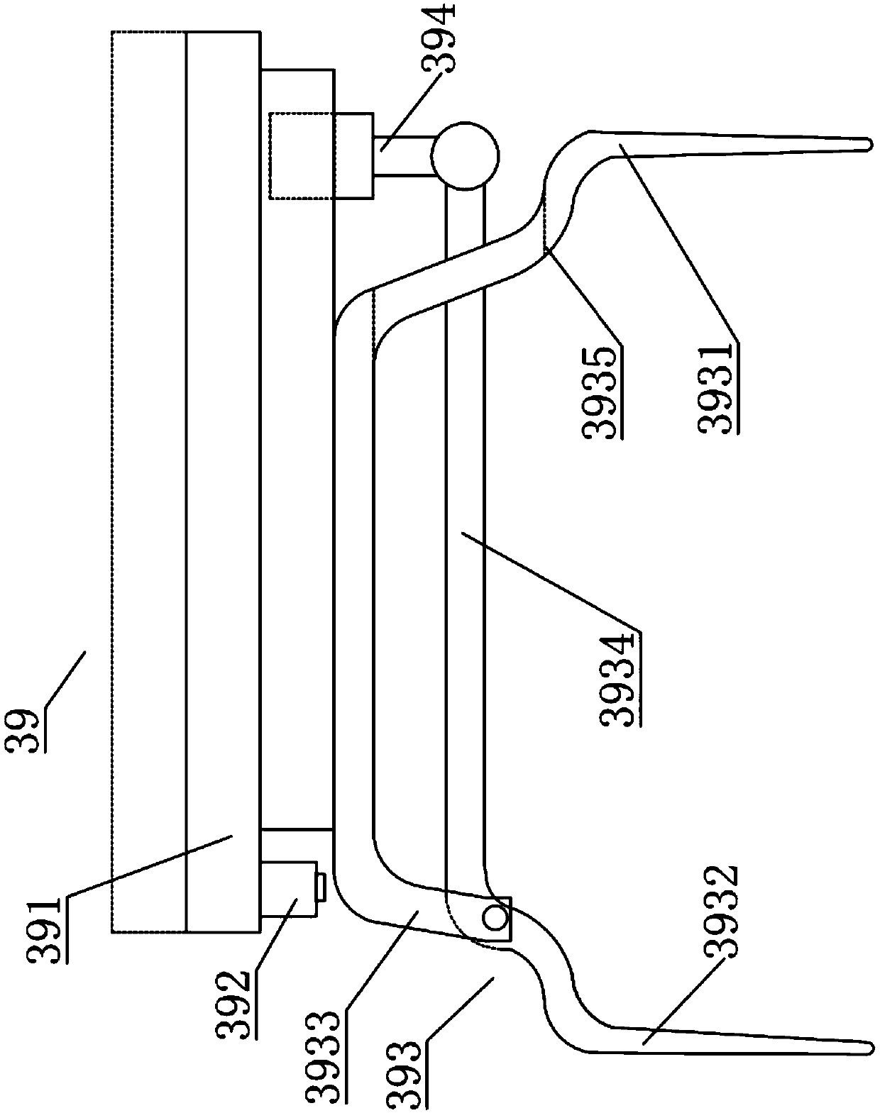 Transfer manipulator for material handling and working method of transfer manipulator