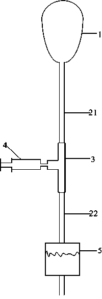 Rat stomach antrum pressure sensor probe