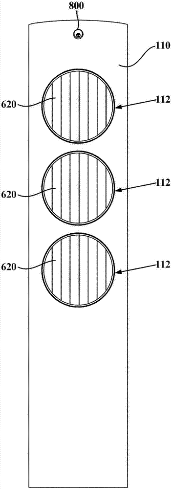 Vertical air conditioner indoor unit