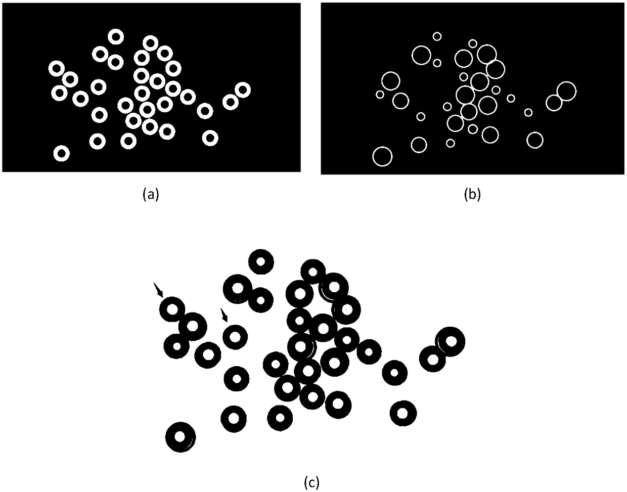 Ring object counting method based on Hough circle transformation