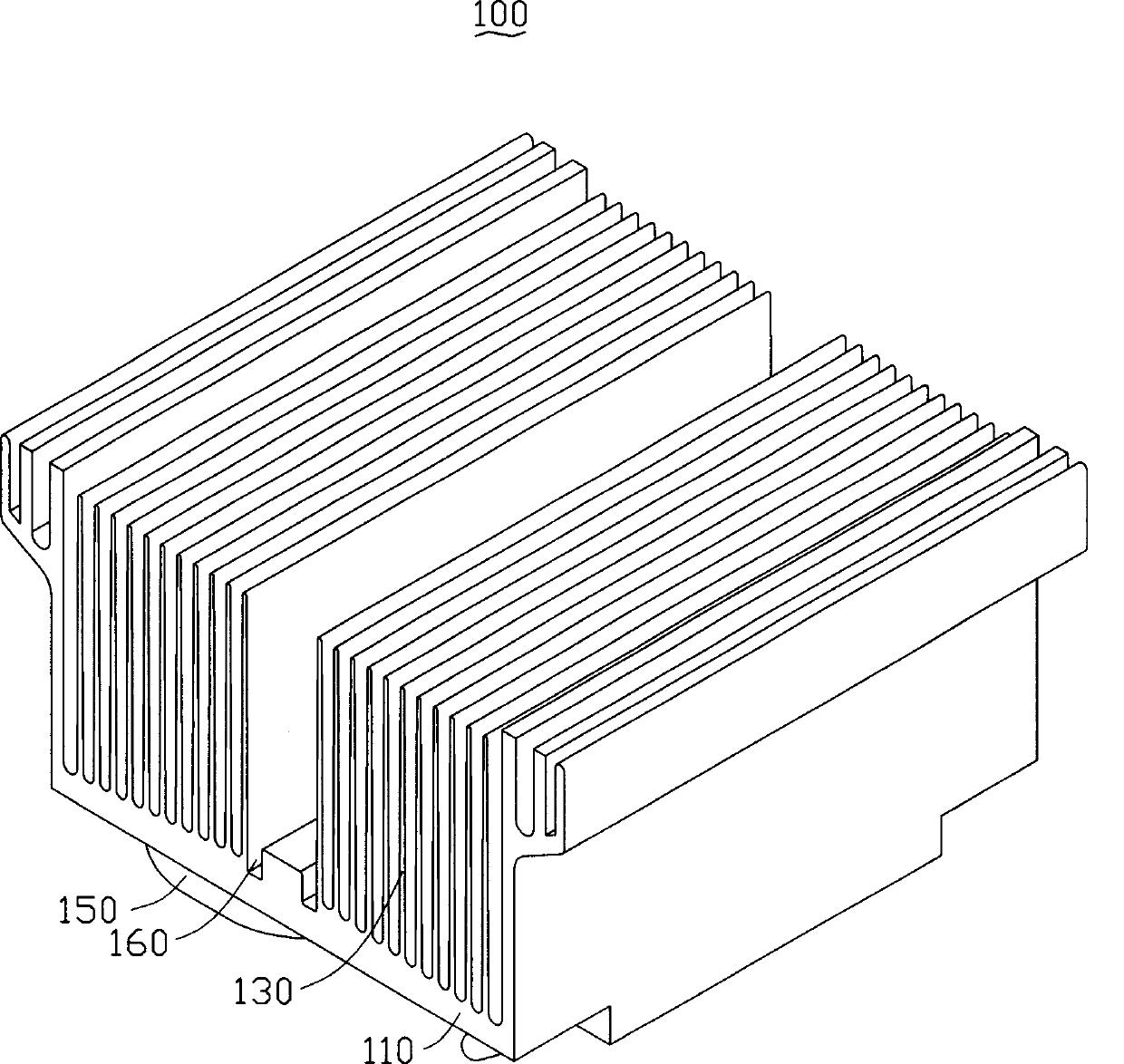 Heat radiating device