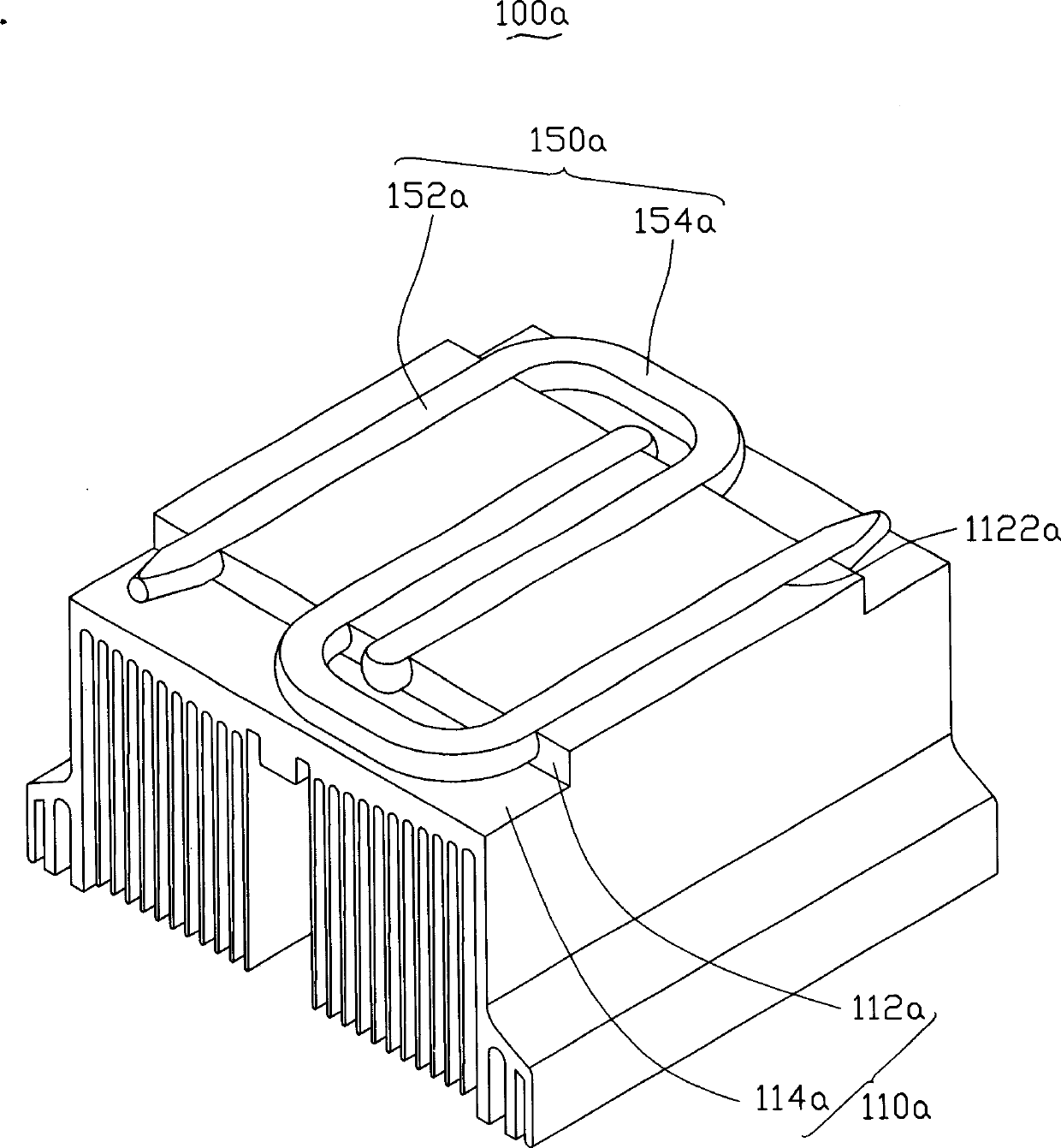 Heat radiating device