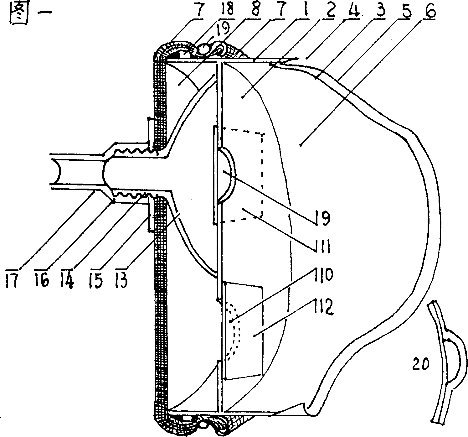 Epimedic prevention mask with double valve