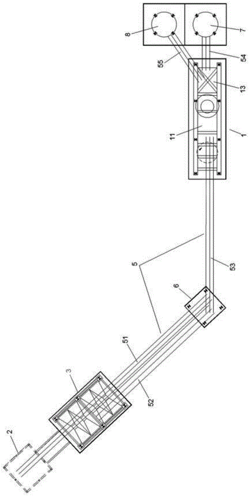 Concrete stirring system