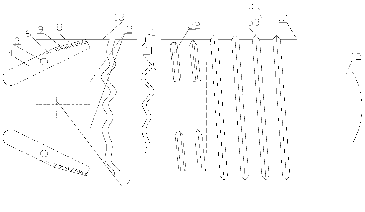 Embedded fixed-type expansion bol