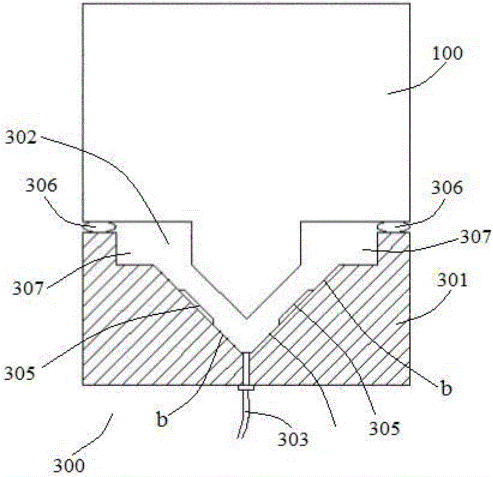 Waste liquor drainage tank for slit nozzle and slit nozzle cleaning device