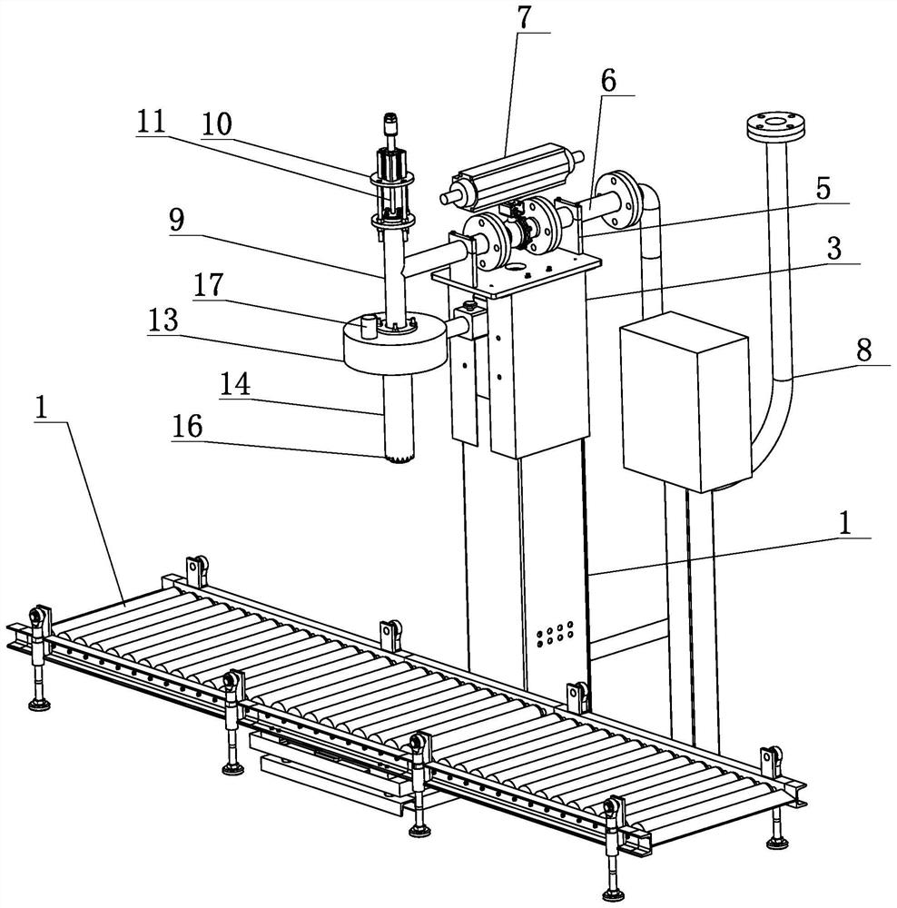 Water-soluble fertilizer filling equipment