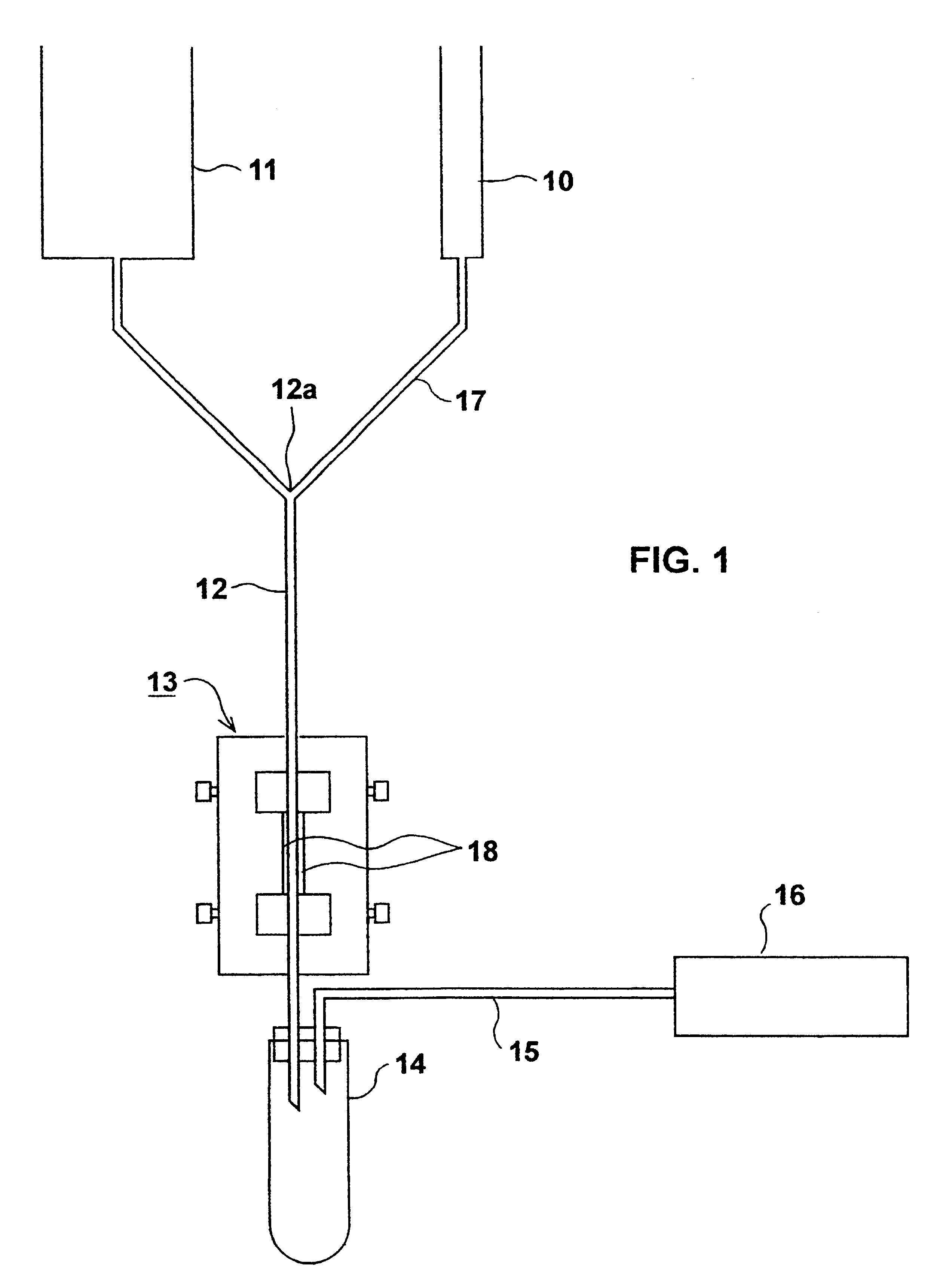 Method and apparatus for magnetically separating selected particles, particularly biological cells