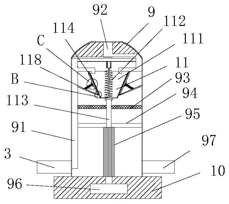 Efficient sewage recovery treatment device