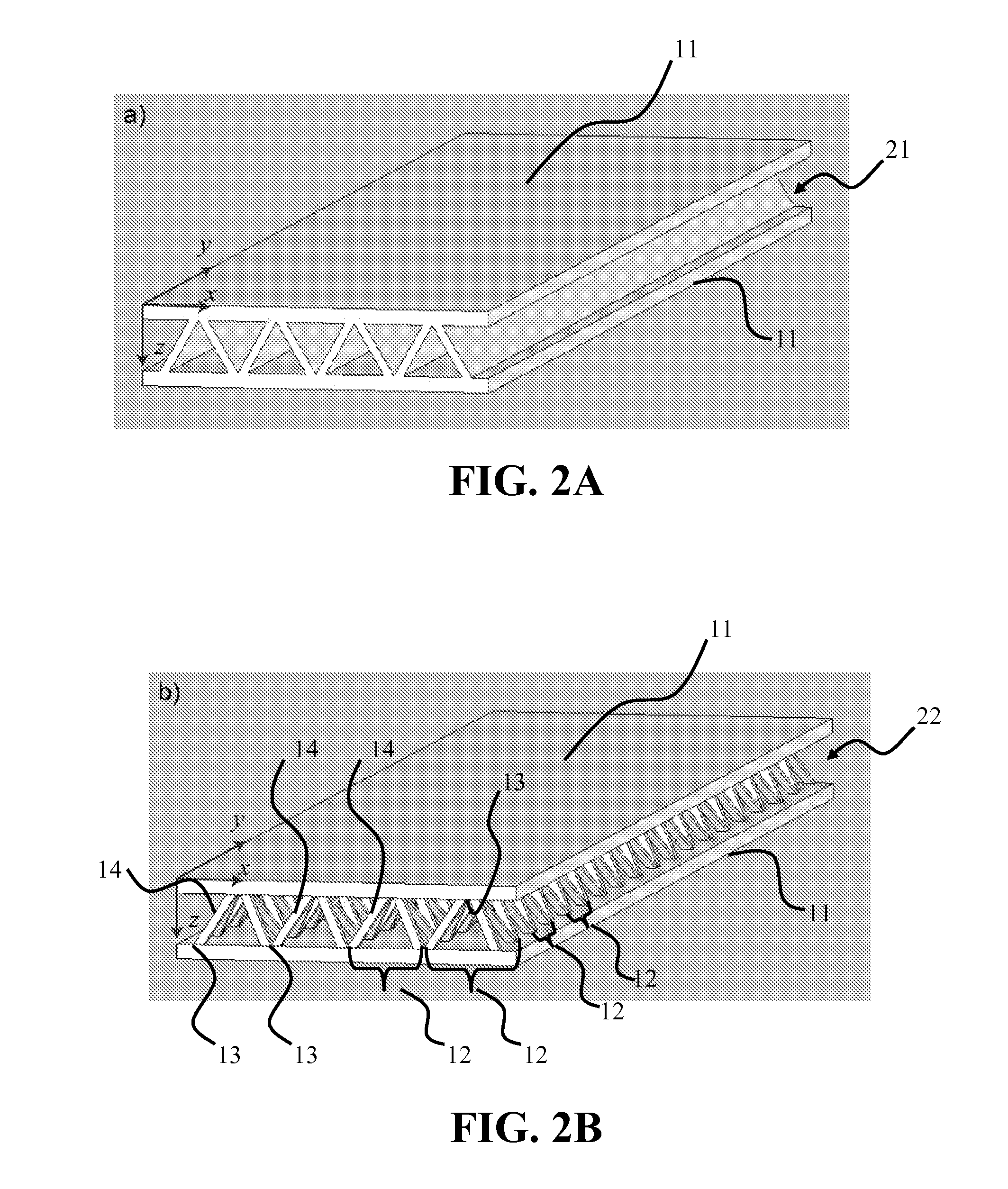 Manufacture of lattice truss structures from monolithic materials