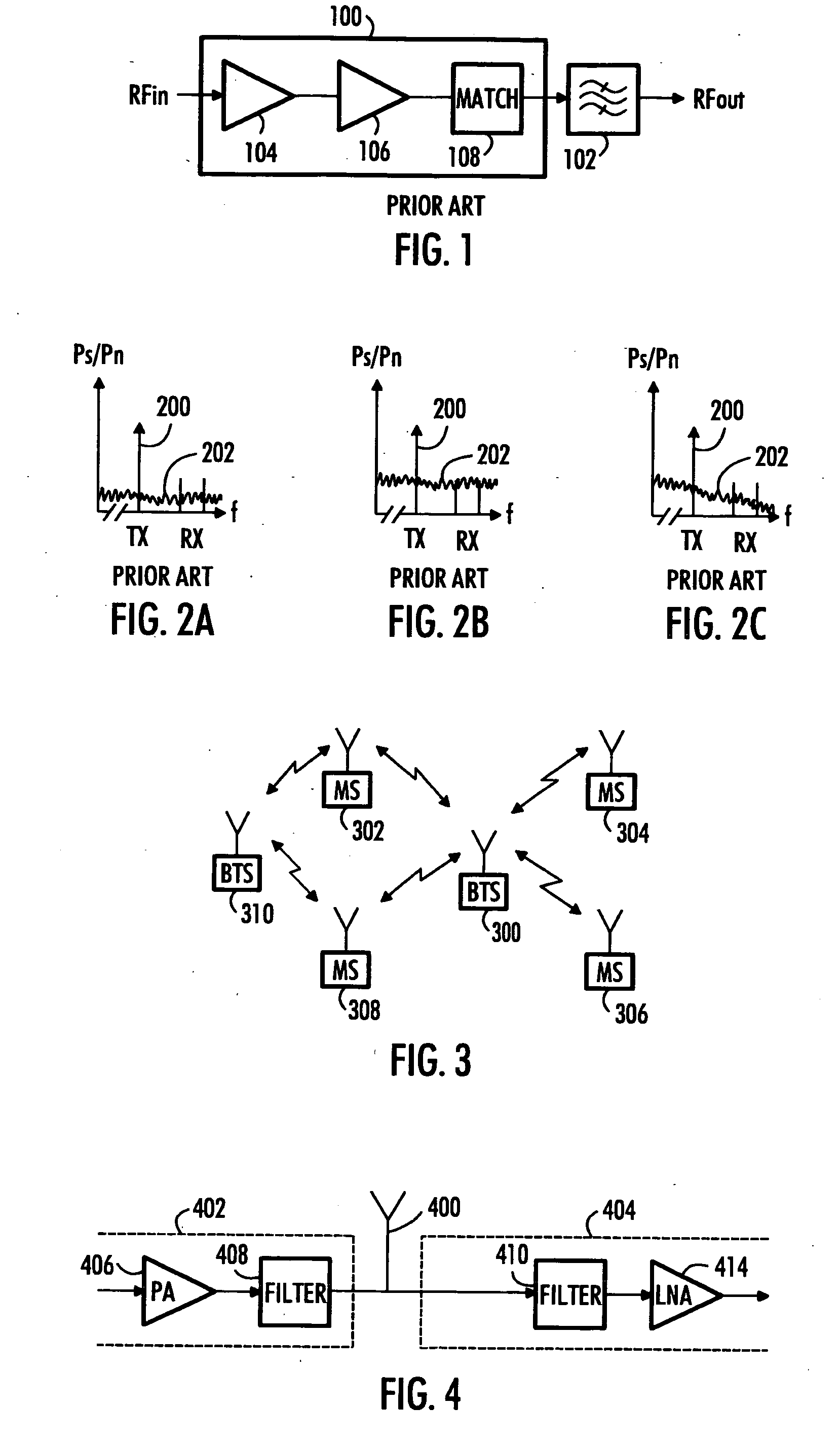 Transmitter, power amplifier and filtering method