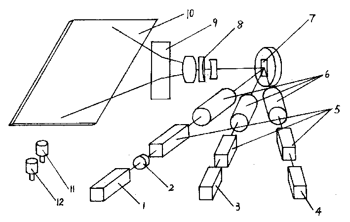 Method and apparatus for digital image exposure on photo sensitive material