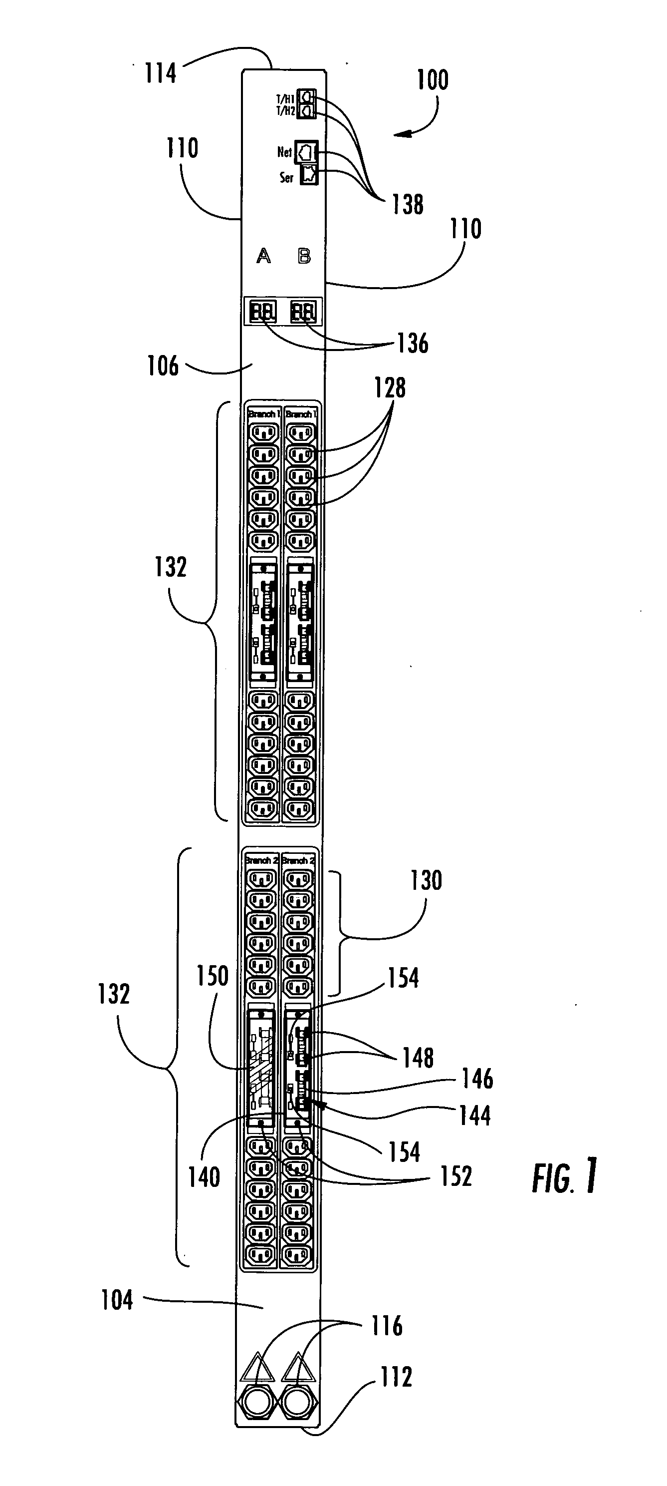 Circuit breaking link status detection and reporting circuit