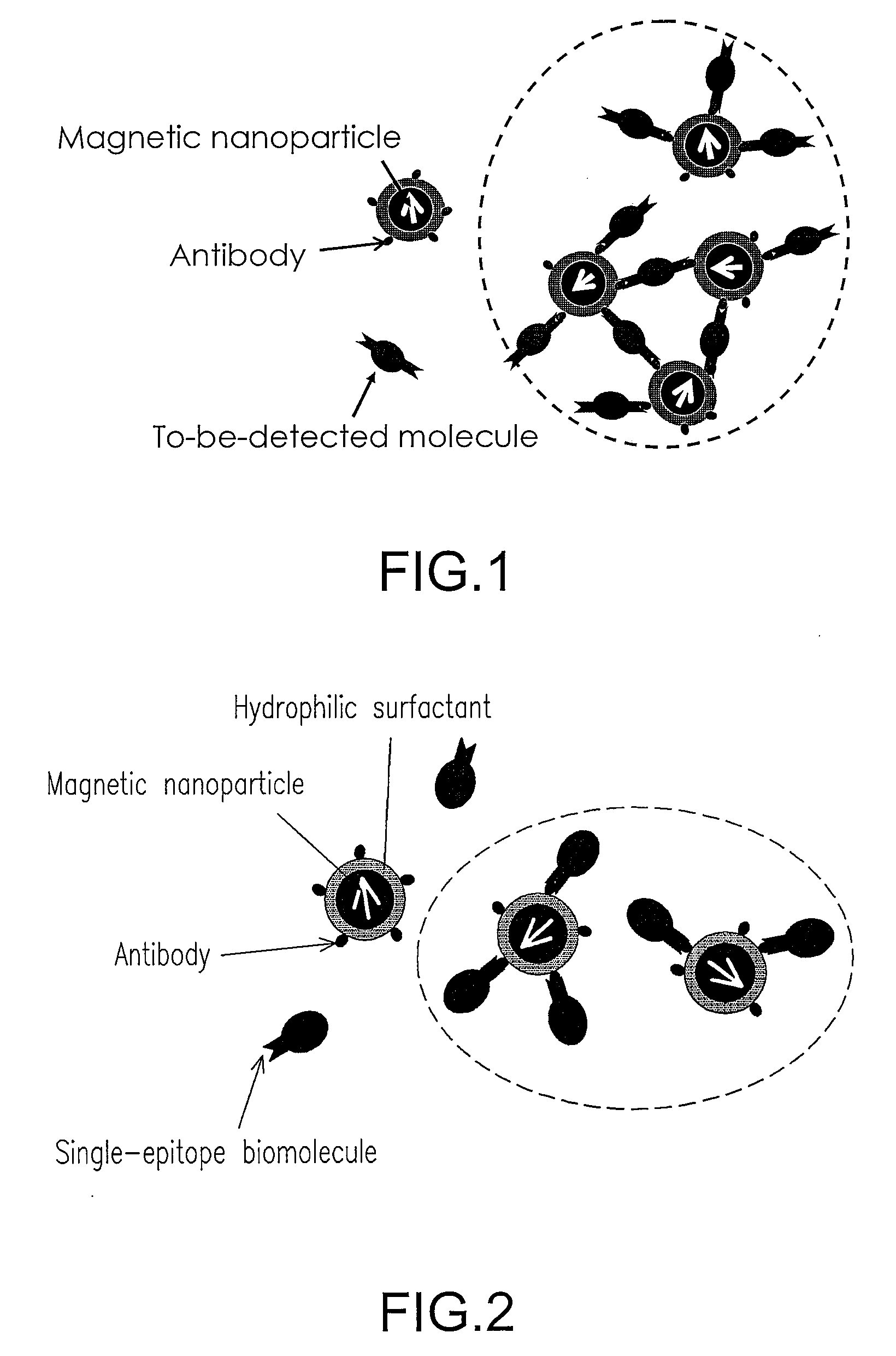 Ultra-sensitive magnetoreduction measurement system and ultra-sensitive, wash-free assay using the same