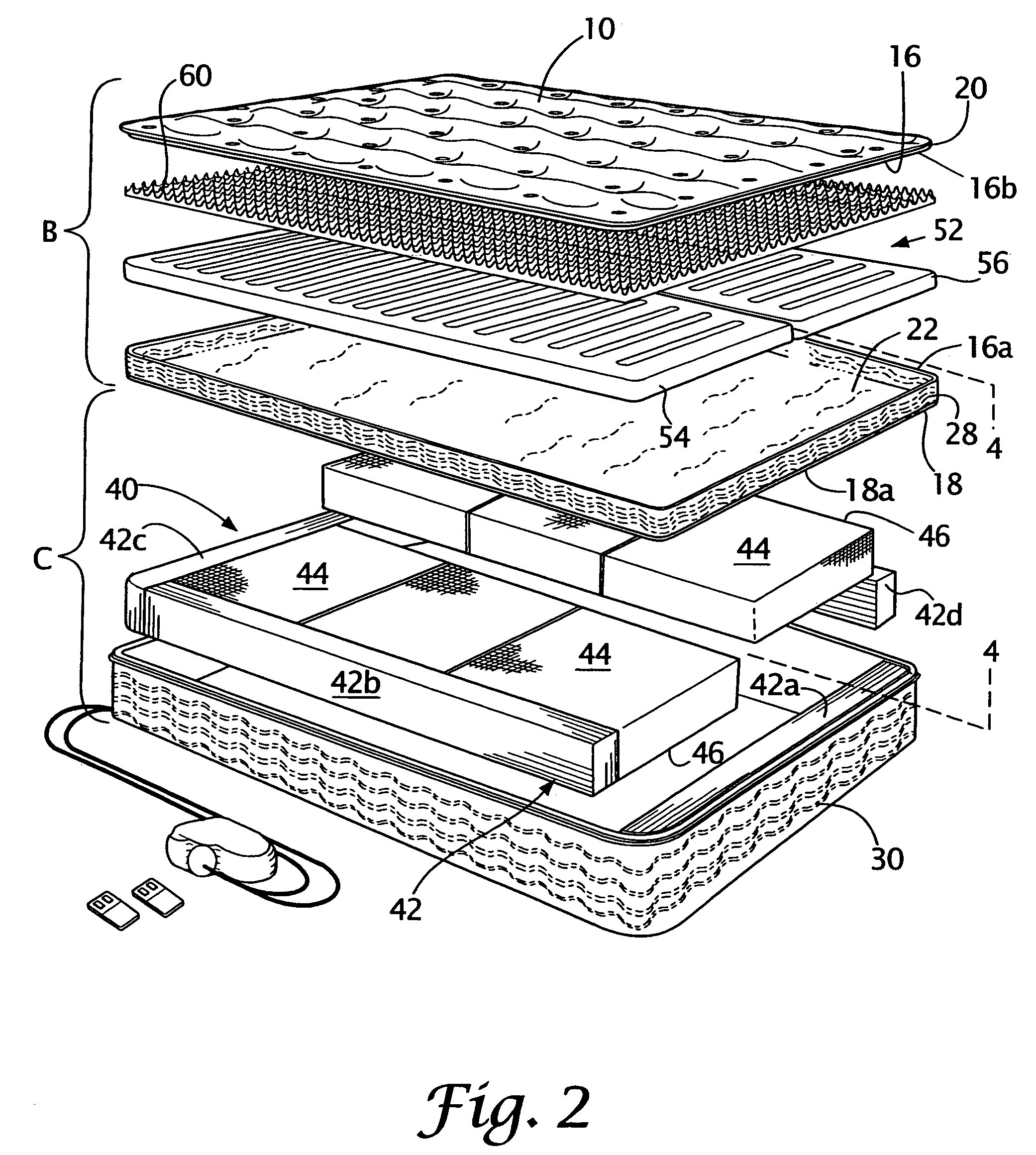 Air sleep system with dual elevating air posturizing sleep surfaces