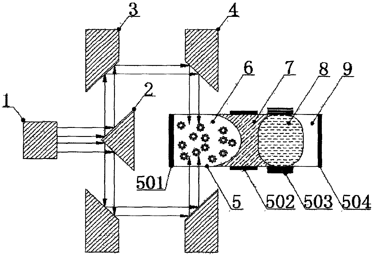 Adjustable and controllable dye laser based on light fluid