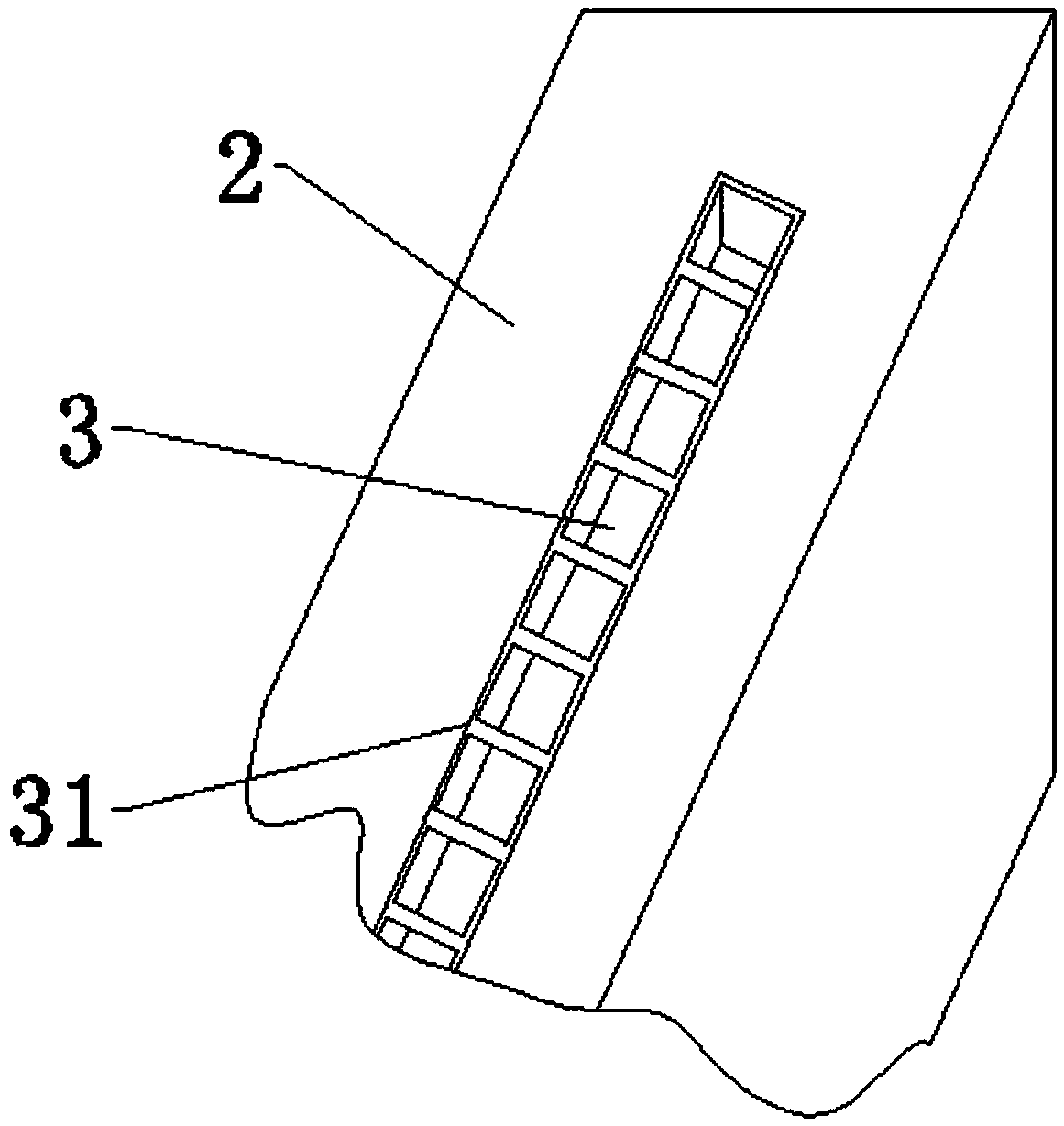 Fixing device for hanging tracheal intubation