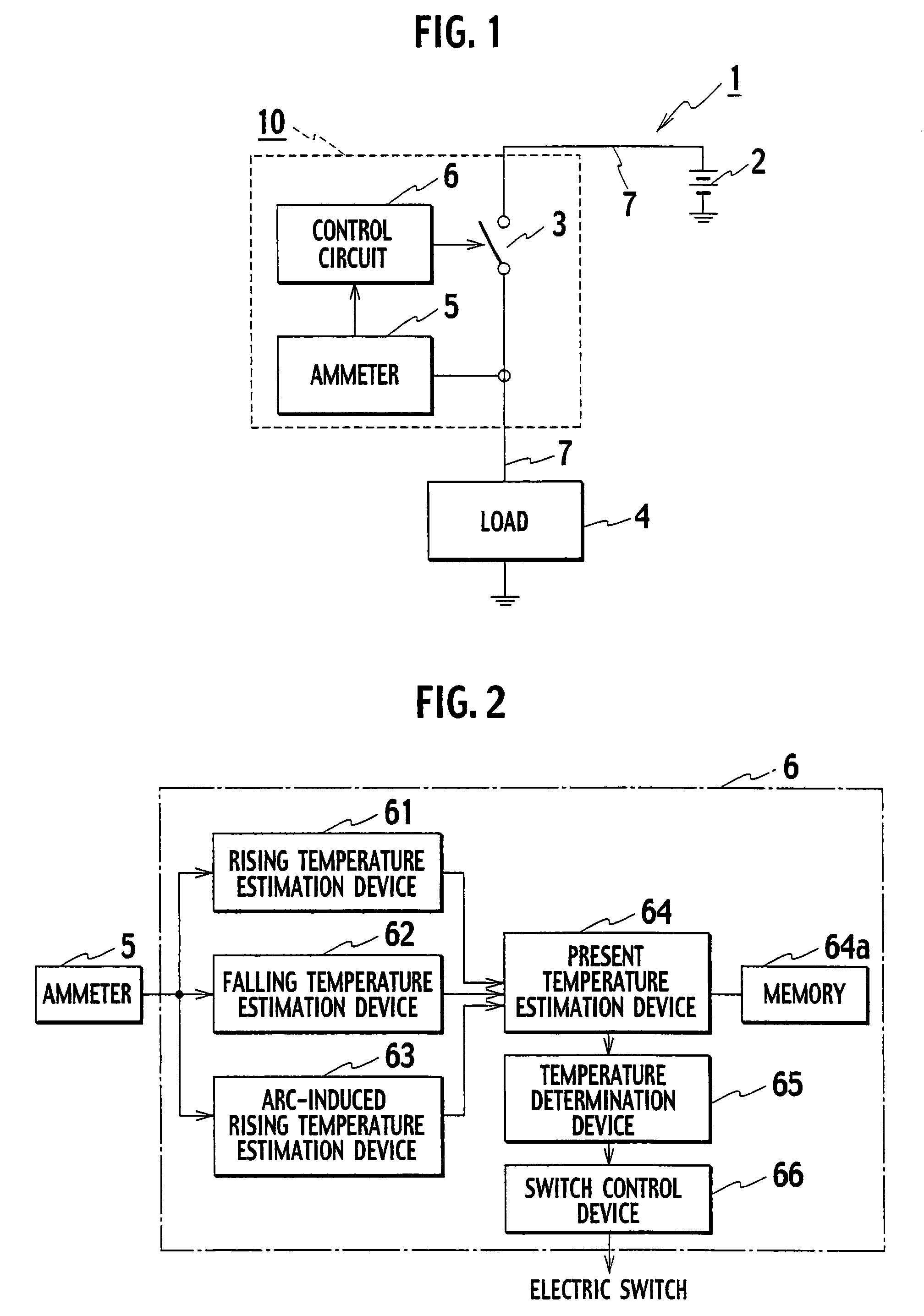 Protection device for load circuits