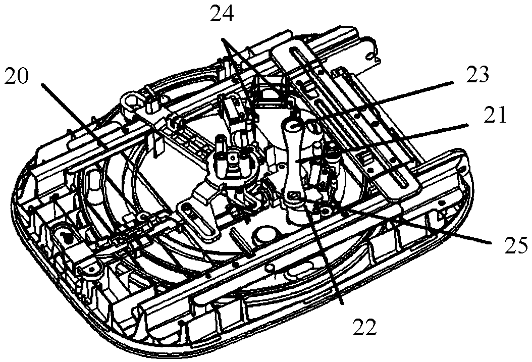 Detection method and device for controlling driving mechanism and cooking utensil