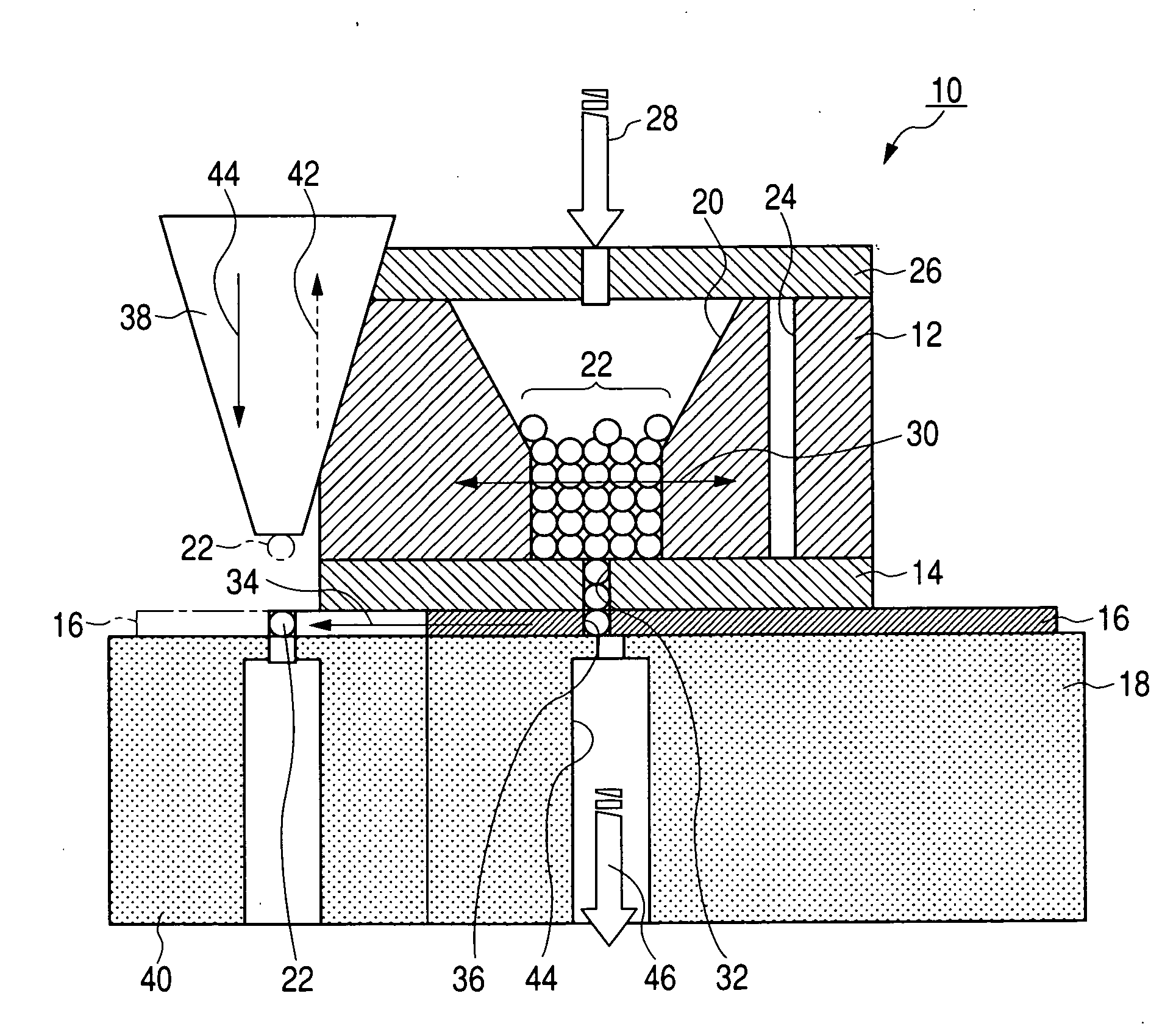 Solder ball supplying method and supplying device