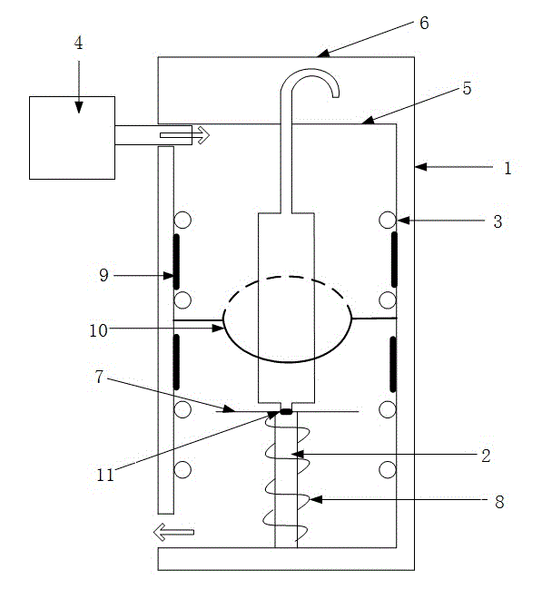 FPGA-based wet umbrella rapid and automatic drying machine and control method thereof