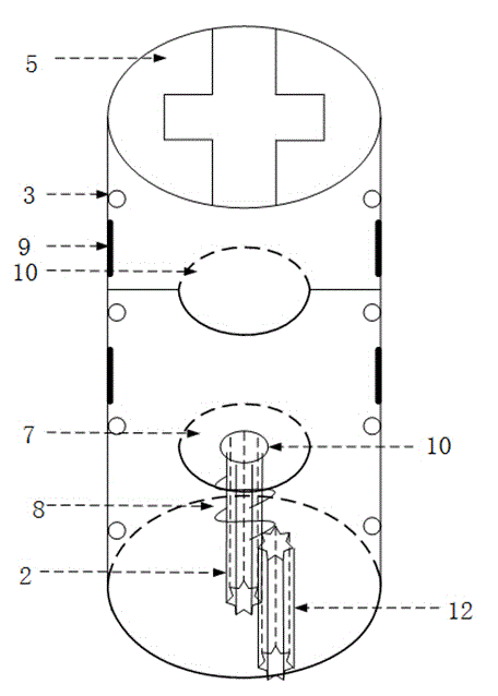 FPGA-based wet umbrella rapid and automatic drying machine and control method thereof