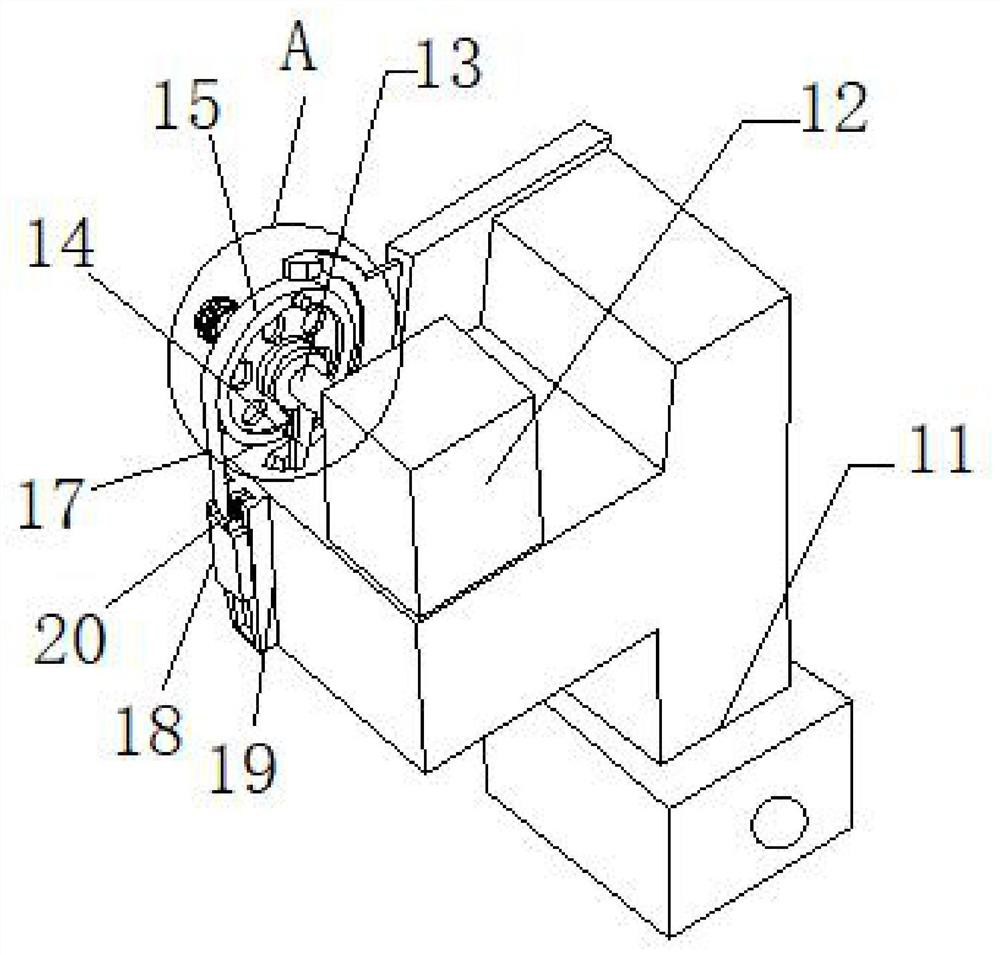 Piston cap rolling device for bottle cap of chemical reagent bottle