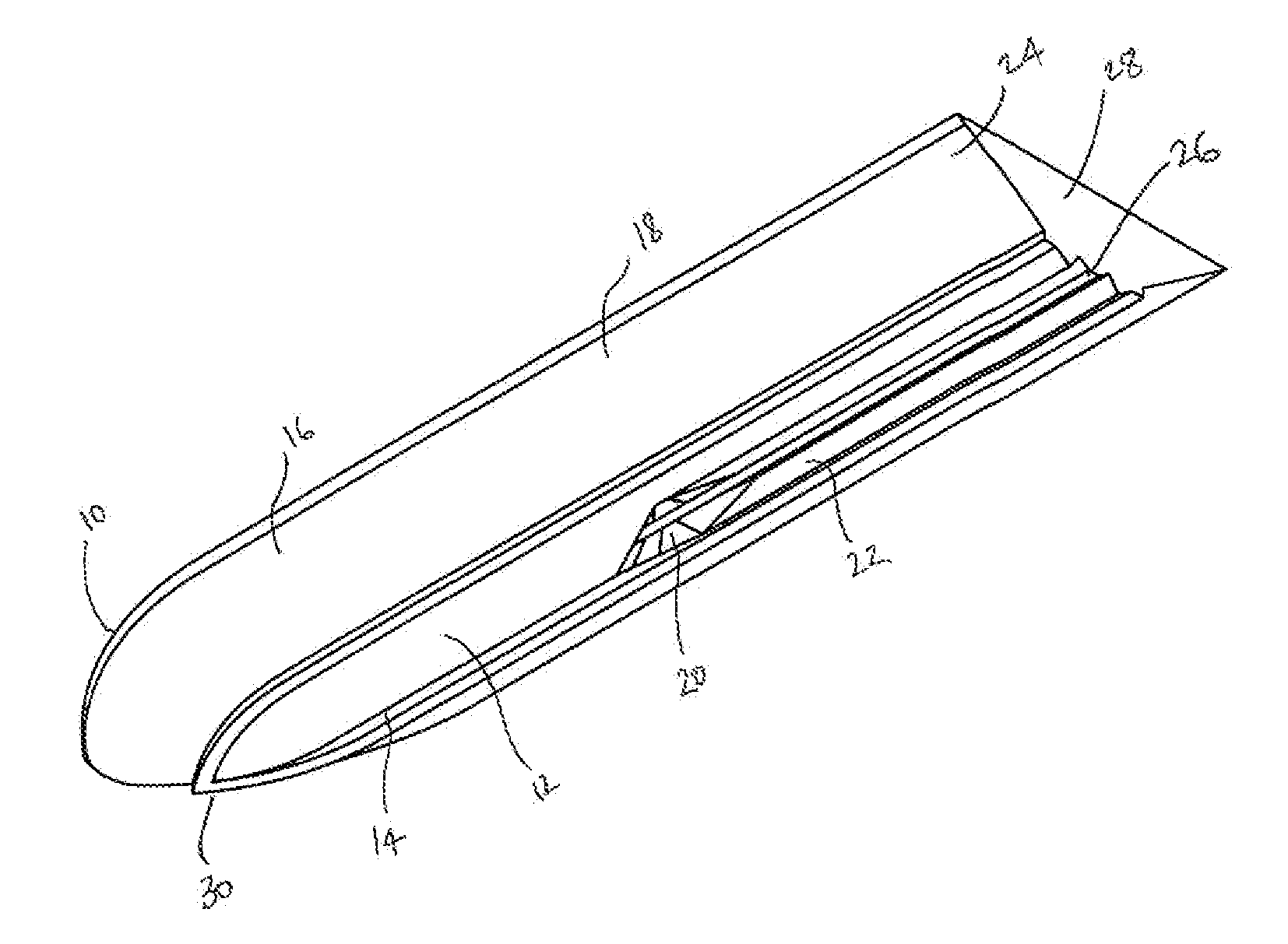 Watercraft hull and associated methods