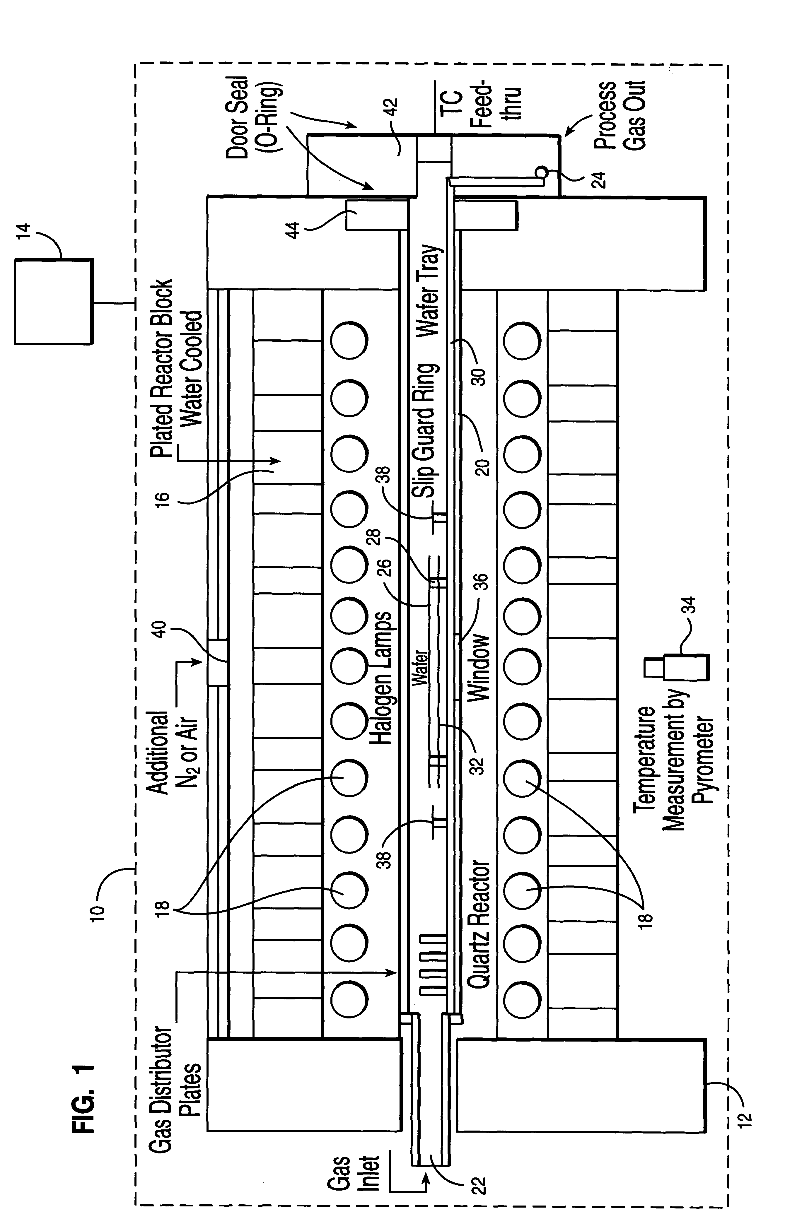 Lot-to-lot rapid thermal processing (RTP) chamber preheat optimization