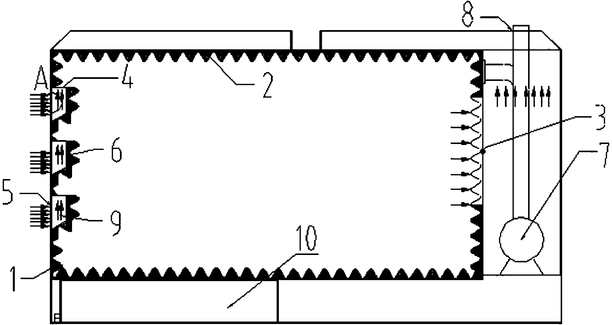 Mute box type diesel generating set