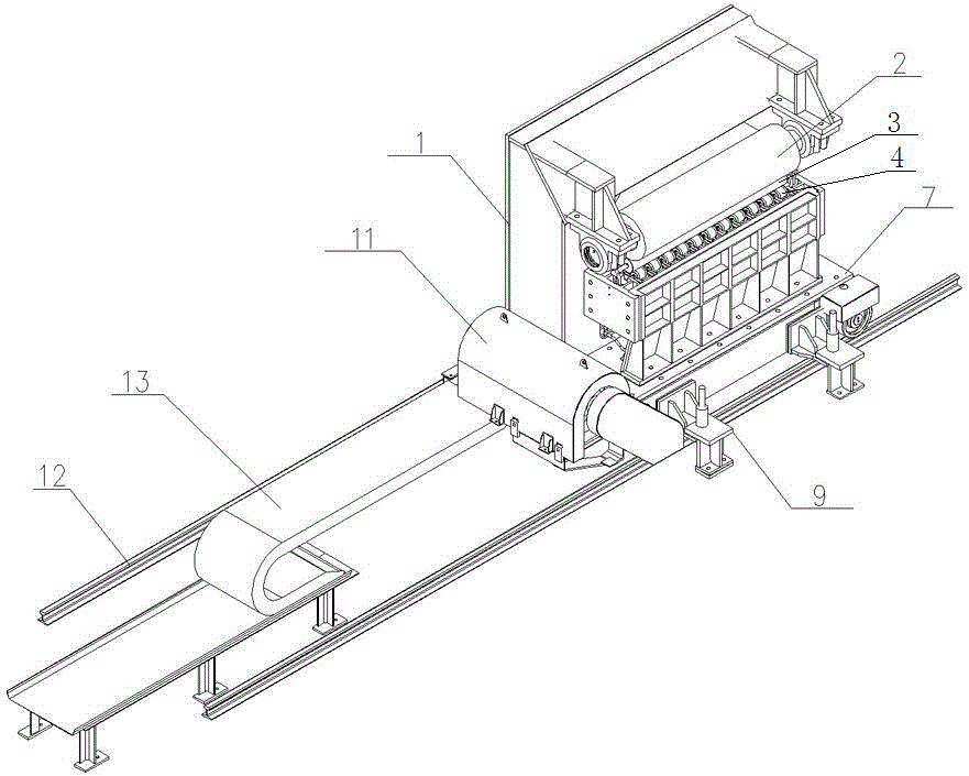 Silicon steel mechanical scoring machine