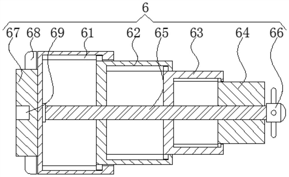 Sealing ring size rechecking device with rejecting function