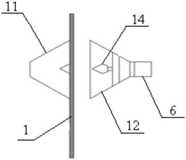 Flexibly packaged lithium battery evacuation apparatus and use method thereof