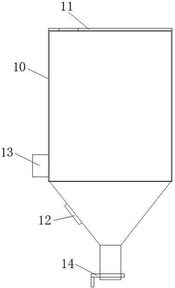 Feeding device for production of grinding tool