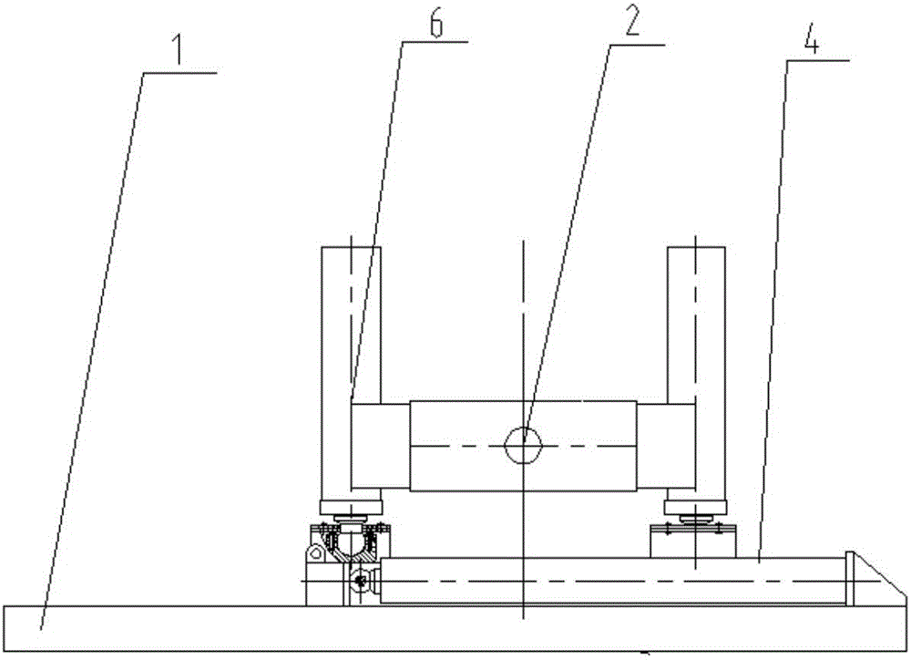 Device applied to pushing demoulding of fore shaft pipe of diaphragm wall