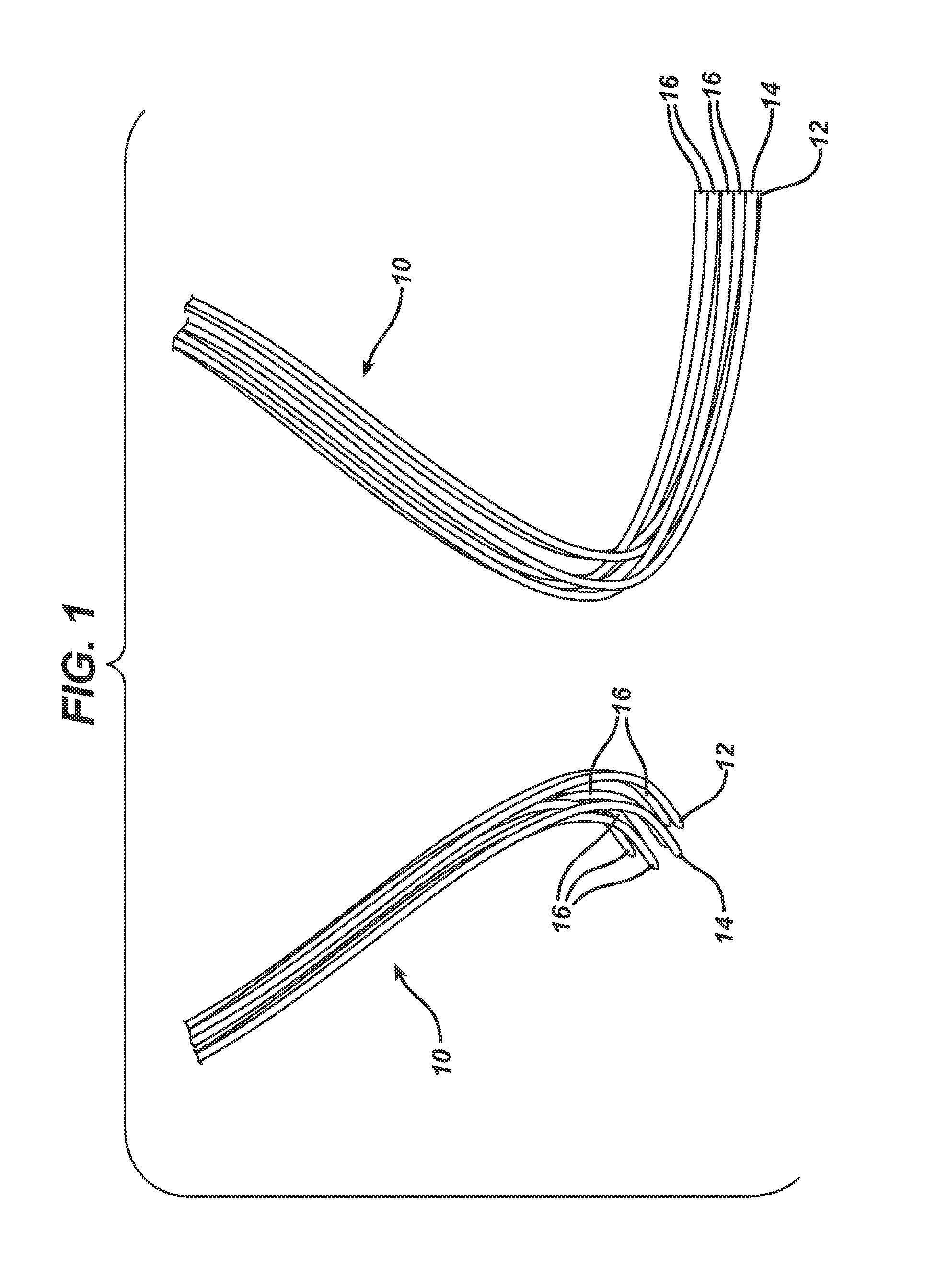 Randomly Uniform Three Dimensional Tissue Scaffold of Absorbable and Non-Absorbable Materials