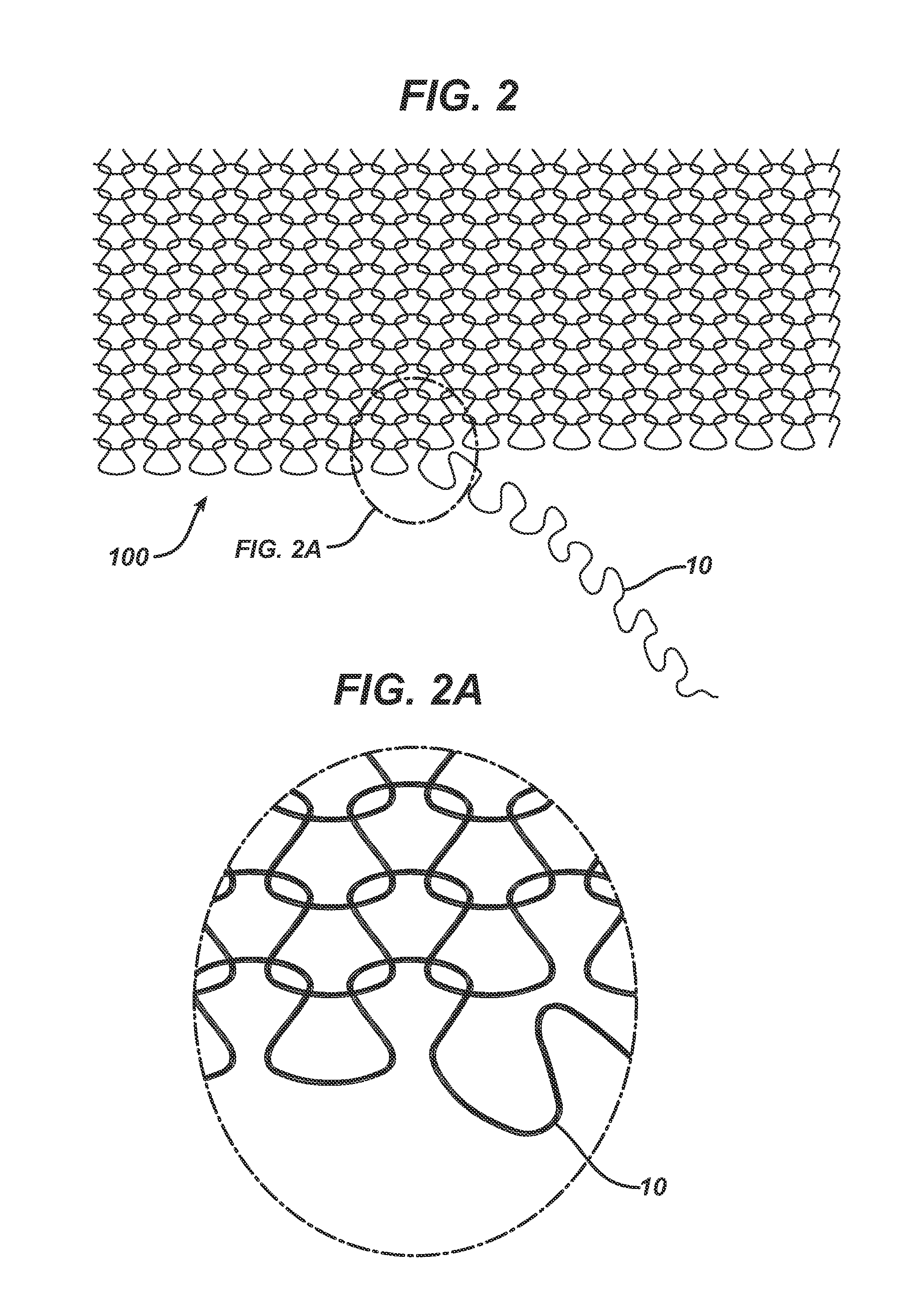 Randomly Uniform Three Dimensional Tissue Scaffold of Absorbable and Non-Absorbable Materials