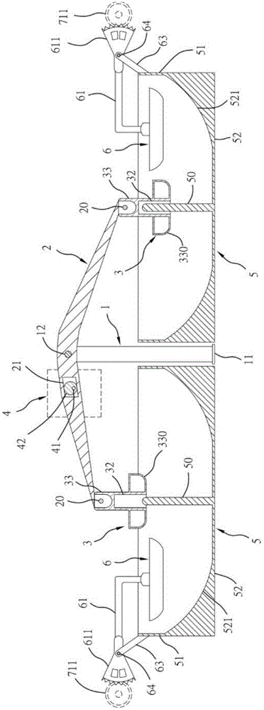 Wave propelling power generation system