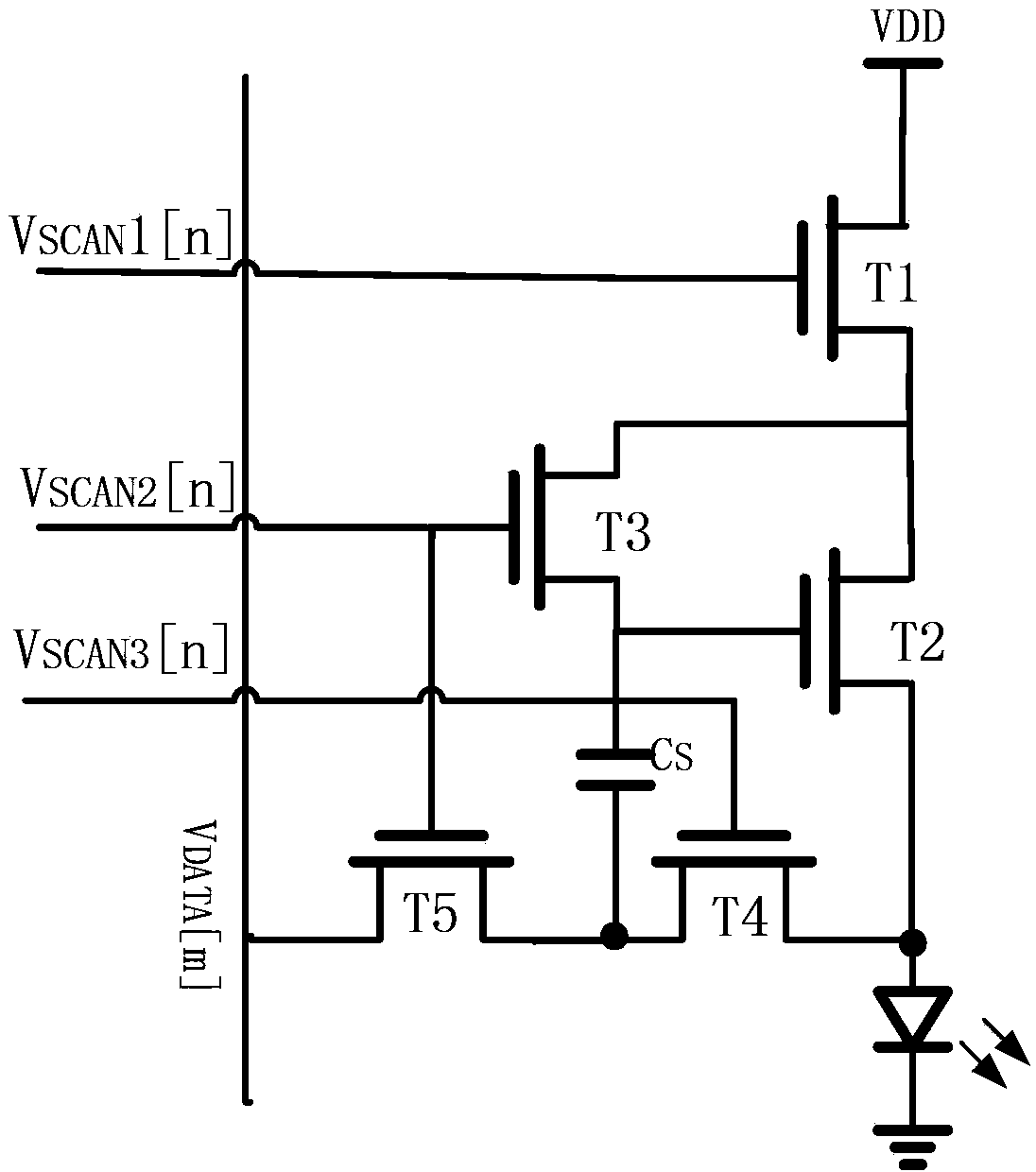 Pixel circuit, display device and driving method