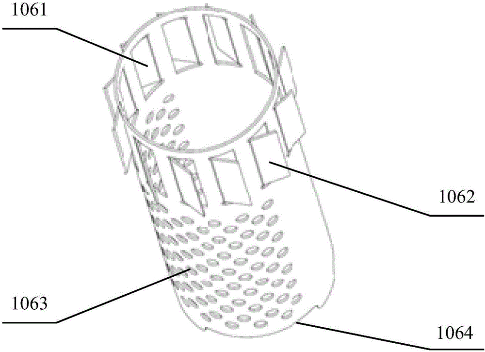 SCR urea solution mixer and inner tube assembly thereof