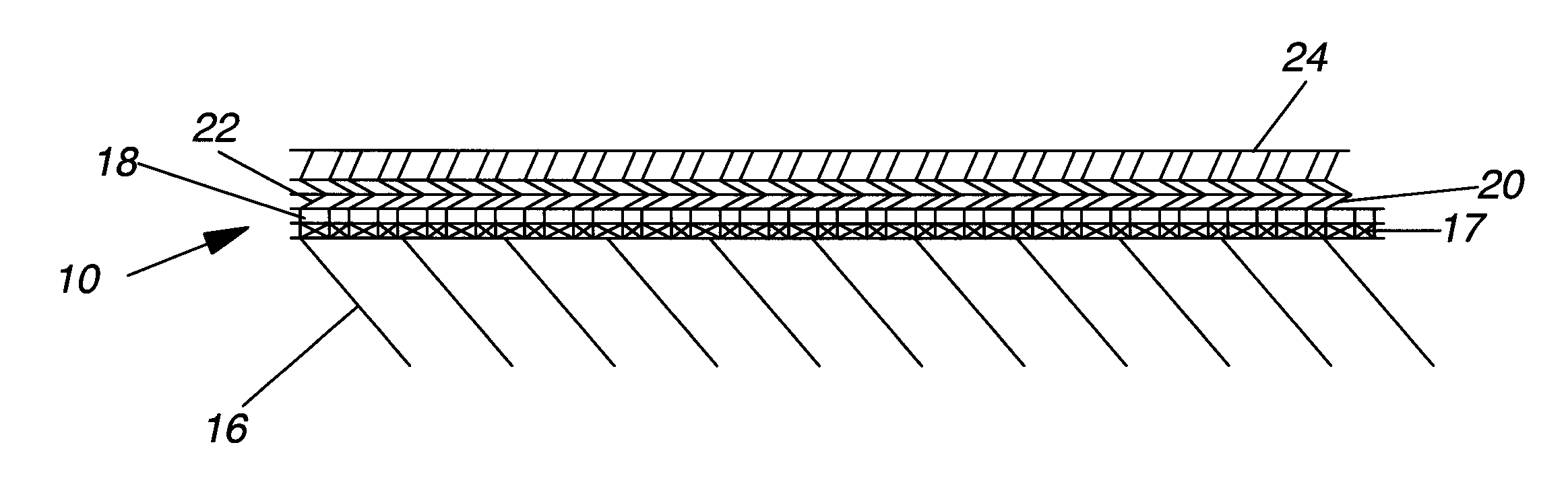 Decorative monolithic, functionally bonded composite surface overlayment system and application process