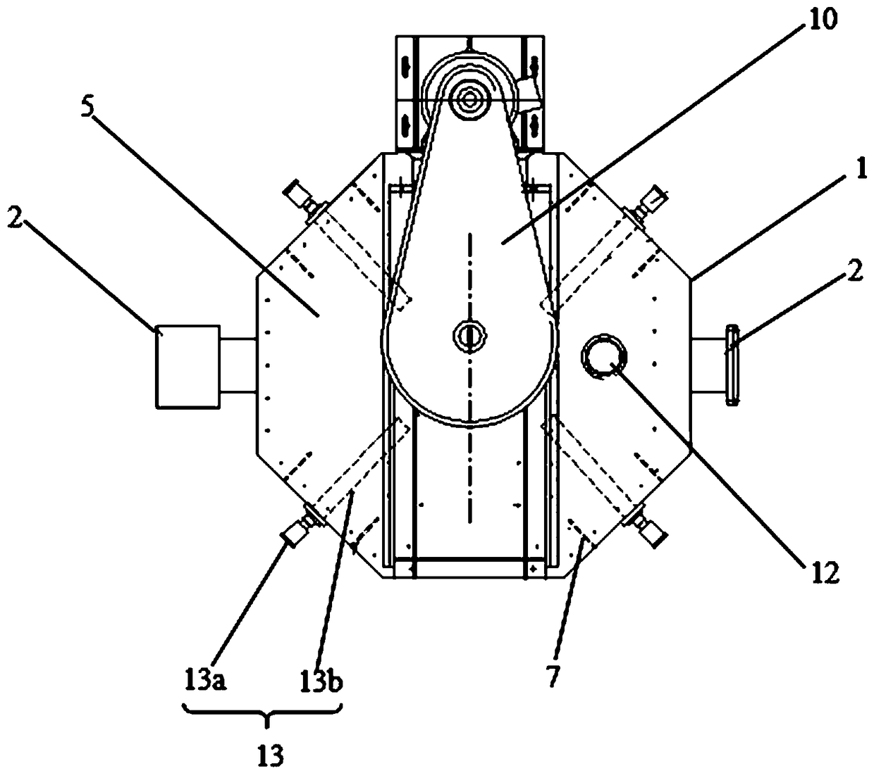 Ultrasonic scrubber for non-metal mine