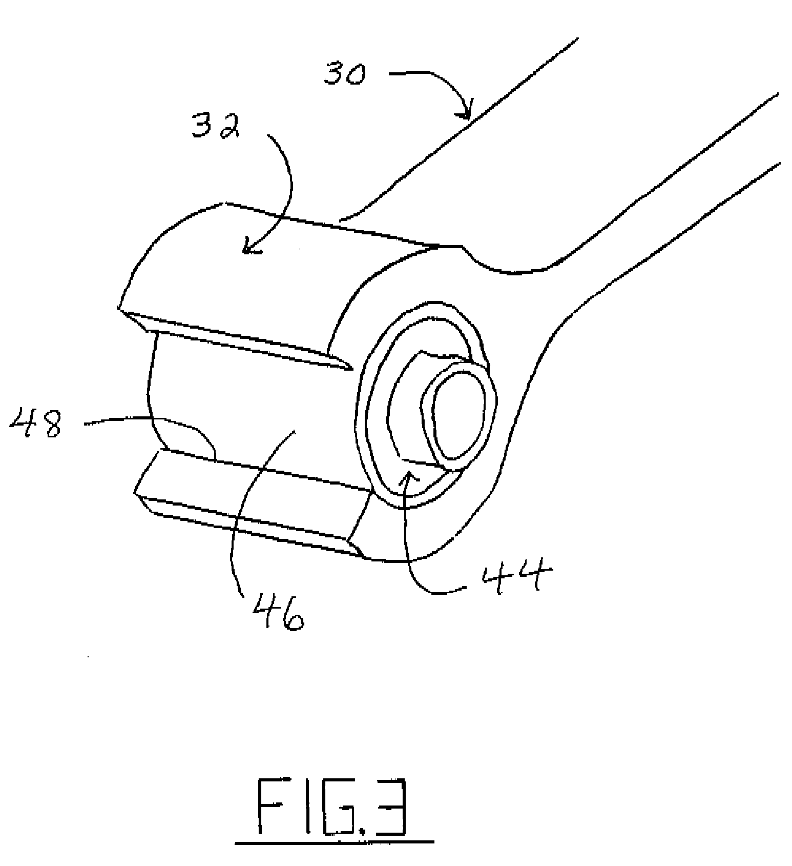 Elongate spring member having bushing mounts with improved bushing retention characteristics